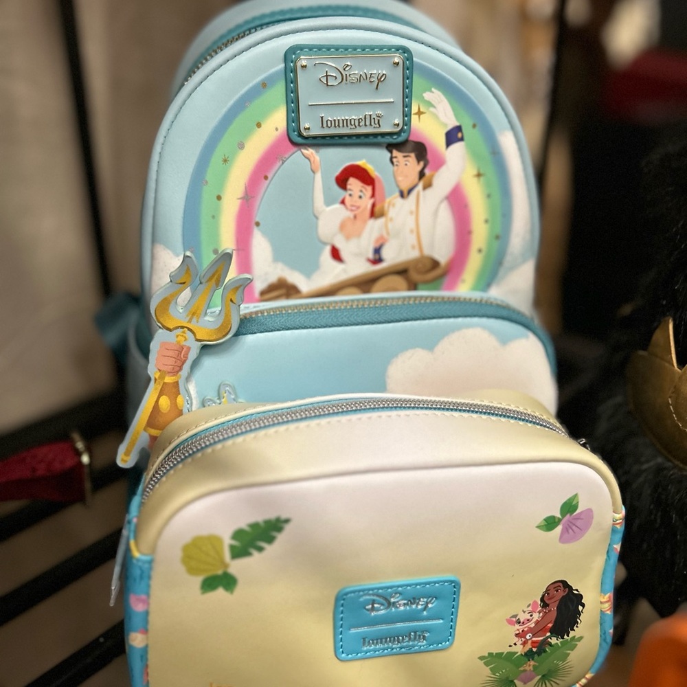 Loungefly Kids Backpack  - Blue and Cream